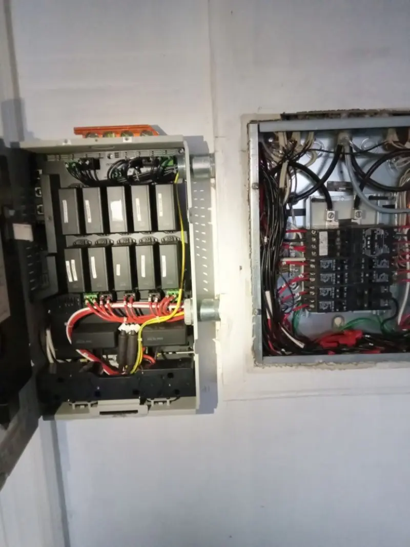Electrical panel upgrade completed for Indoor Lighting Installation in Williston